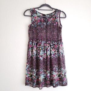 Floral Chiffon Dress